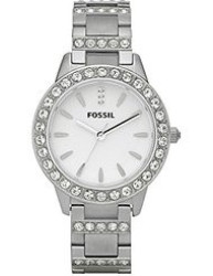 Fossil ES2362 Women's Stainless Steel Bracelet Silver Glitz Analog Dial Watch