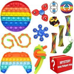 16 Pack Sensory Fidget Toys Set Relieves Stress And Anxiety Fidget Toy Special Toys Assortment For Birthday Party Favors Classroom Rewards Prizes Carnival Pi Ata