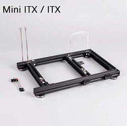 MINI Itx PC Test Bench Open Air Frame Overclock Case Computer Mount Aluminum Chassis For Htpc Graphics Card