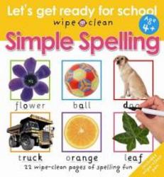 Wipe Clean N E:Simple Spelling Pb