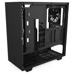 NZXT - H510 Compact Mid-tower Case With Tempered Glass - Black
