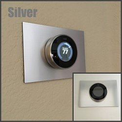 Decorative Rectangle Nest Thermostat Wall Plate