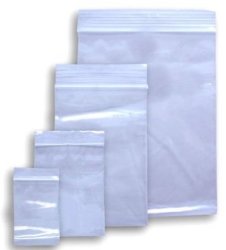 Resealable Transparent Clear Plastic Ziplock Bags Per 100- Size 50x70mm