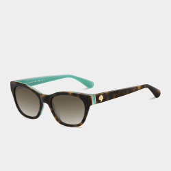 Cat Eye Brown & Blue Sunglasses - 202403IPR50HA