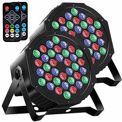 Par Lights Dmx Rgb 36 LED Dj Stage Light Sound Activated 7 Modes Uplighting With Remote Control Dj Equipment For Church Club Christmas Wedding