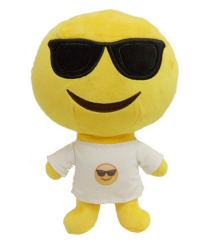 Emoji Cool Sunglasses Plush Approx 30CM