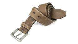 Timberland Pro Men's 38MM Boot Leather Belt Brown 38