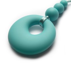 Babe-Eeze Silicone Teething Jewelry in Turquoise Pendant