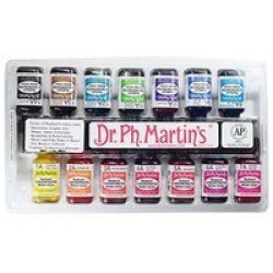 Dr. Ph. Martin& 39 S Radiant Watercolour Dye - Set A 1 To 14 15ML