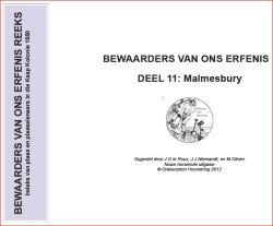 Bewaarders Van Ons Erfenis - Deel 11 - Malmesbury - Drakenstein Heemkring 2012