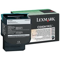 Lexmark X544 C540A1KG Black Oem Toner Standard Yield 1 000 Yield
