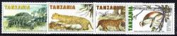 Tanzania 1985 "rare Animals Of Zanzibar" Set Of 4 Umm. Sg 420-23. Cat 5 50 Pounds.