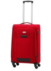 Travelite Travelwize 65CM 4-WHEEL Spinner Trolley Case Red Artic Series