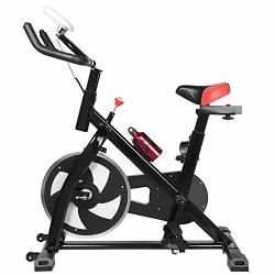Celendi Indoor Cycling Bike Exercise Bike Bicycle Fitness Equipment Stationary Ultra-quiet Bike Health Beauty Home Gym B
