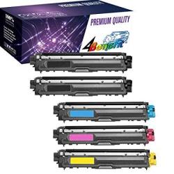 4BENEFIT 4 Pack Compatible Brother TN221 225 TN221 TN-221 Black Cyan Magenta Yellow Toner Cartridge For Brother HL-3140CW HL-3170CDW MFC-9130CW MFC-9330CDW MFC-9340CDW