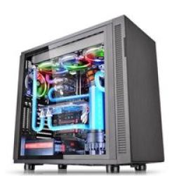 Thermaltake Suppressor F31 Tempered Glass Edition Windowed Atx Mid-tower Chassis Black