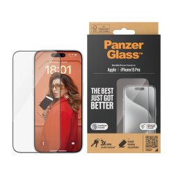 PanzerGlass Ultra-wide Screen Protector For Iphone 15 Pro
