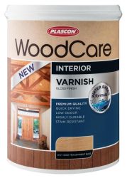 Wood Varnish Interior Suede Water-based Woodcare Clear 5L