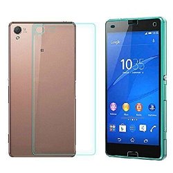 Iknowtech High Quality Front + Back Tempered Glass Screen Protector For Sony Xperia Z3 Compact