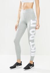 Nike Nsw Essential Jodi High Rise Leggings - Grey white