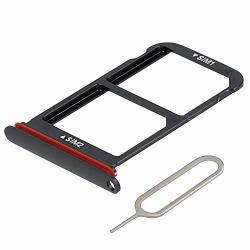 Mmobiel Dual Sim Card Tray Compatible With Huawei P20 Pro 2018 - 6.1 Inch Black Incl Sim Pin