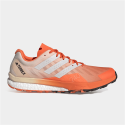 Adidas Mens Terrex Speed Ultra Orange grey Trail Running Shoes
