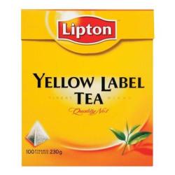 Lipton Black Tagged Tea Bags 100S X 4