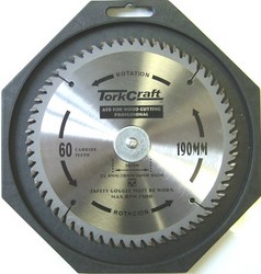 Tork Craft 190mm x 60t 30 1 20 16 Circular Saw Blade Contractor