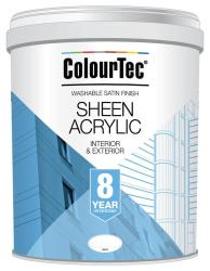 Colourtec Universal Sheen Acrylic Paint Metro Sun 20LTR