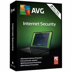 Avg Technologies Internet Security 2018 1 Year Key Card 3-USERS