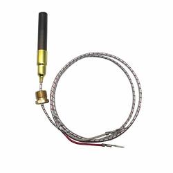 750MV Thermocouple For Heat Glo Heatilator Fireplace Thermopile Replacement Fireplace&stove Accessories For Fire Gas Stoves Heat&glo Gas Stoves Oven Water Heater&frying Furnace 24" Aluminum