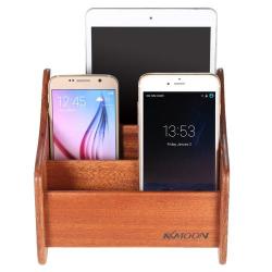 Kkmoon Wooden Stand All In 1 Smartphone Tablet Charging Display Dock Station Cradle Bracket For Huaw