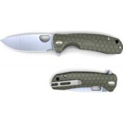 HB1013 Flipper Knife Medium Green