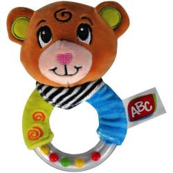 Plush Ring Rattle 2 Assorted