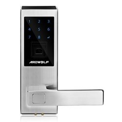 Ardwolf A20s Fingerprint Door Lock Security Keyless Biometric Touchscreen Lever With Auto Lock Right Handed R4059 00 Access Control Pricecheck