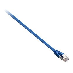 V7 CAT5E 1M Patch Cable Rj 45 With Metal Shielded Blue V7E2C5S-01M-BLS-N