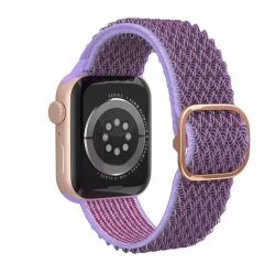 Ahastyle Fabric Loop Band Strap For Apple Watch Orchid 38MM 40MM 41MM