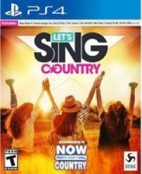Let& 39 S Sing: Country Us Import Playstation 4