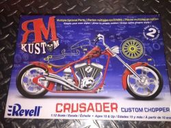 Crusader Kustom Chopper 1 12 Scale - Plastic Model Kit Mon85-7314