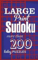 Large Print Sudoku spiral Bound
