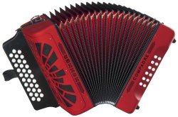Hohner Compadre Fbbeb Red
