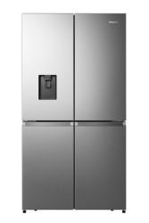 Hisense 579L 4 Door Freezer Fridge With Water Dispenser-stainless Steel