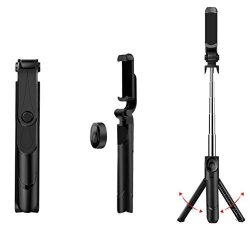 Kapel Selfie Stick Bluetooth Extendable Selfie Stick With Wireless Remote And Tripod Stand Selfie Stick For Samsung Galaxy S9 S9 Plus note 8 S8 S8 Plus Huawei Mate