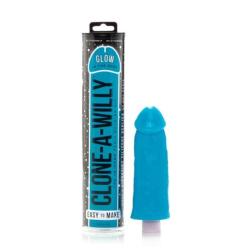 Clone-A-Willy Glow-in-the-Dark Kit in Blue