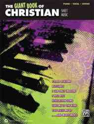The Giant Book Of Christian Sheet Music - Piano vocal guitar paperback