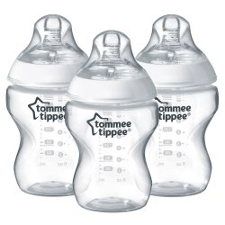 Tommee Tippee 260 Ml Closer To Nature Bottles 3 Pk