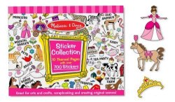 Melissa & Doug Sticker Collection Book: Princesses Tea Party Animals And More - 500+ Stickers