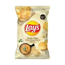 Lay's Italian Cheese Gratin Flavoured Potato Chips 120G