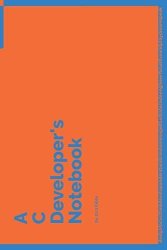 A C Developer's Notebook: 150 Dotted Grid Pages Customized For C Programmers And Developers With Individually Numbered Pages. Notebook With Vibrant ... Format: 6 X 9 In A Dev Nb Blue And Orange