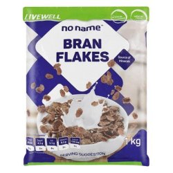 Live Well Bran Flakes 1KG
